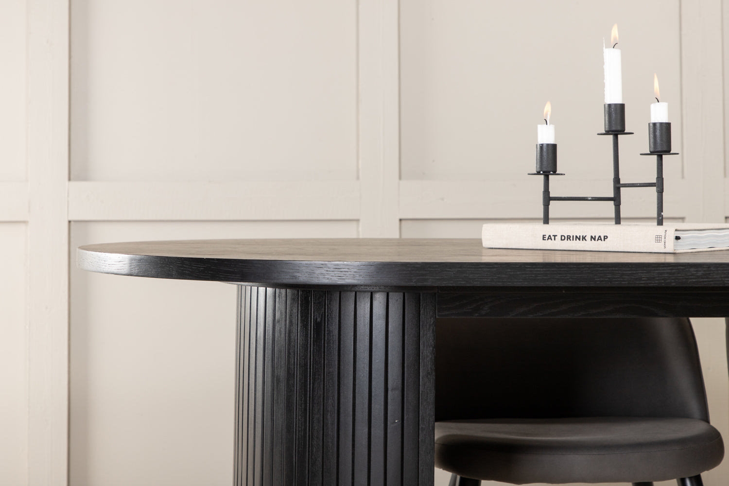 VELVET BIANCA Matbord 200x90 + 4 stolar-Venture Home-peaceofhome.se
