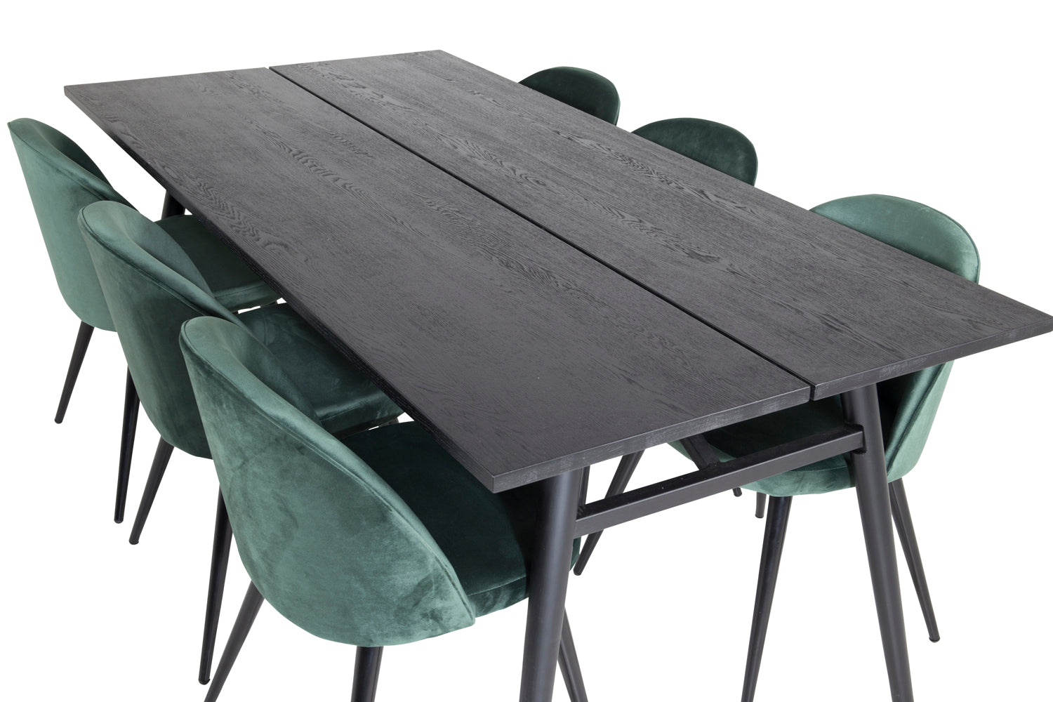 VELVET Matbord 195x95 + 6 stolar-Venture Home-peaceofhome.se