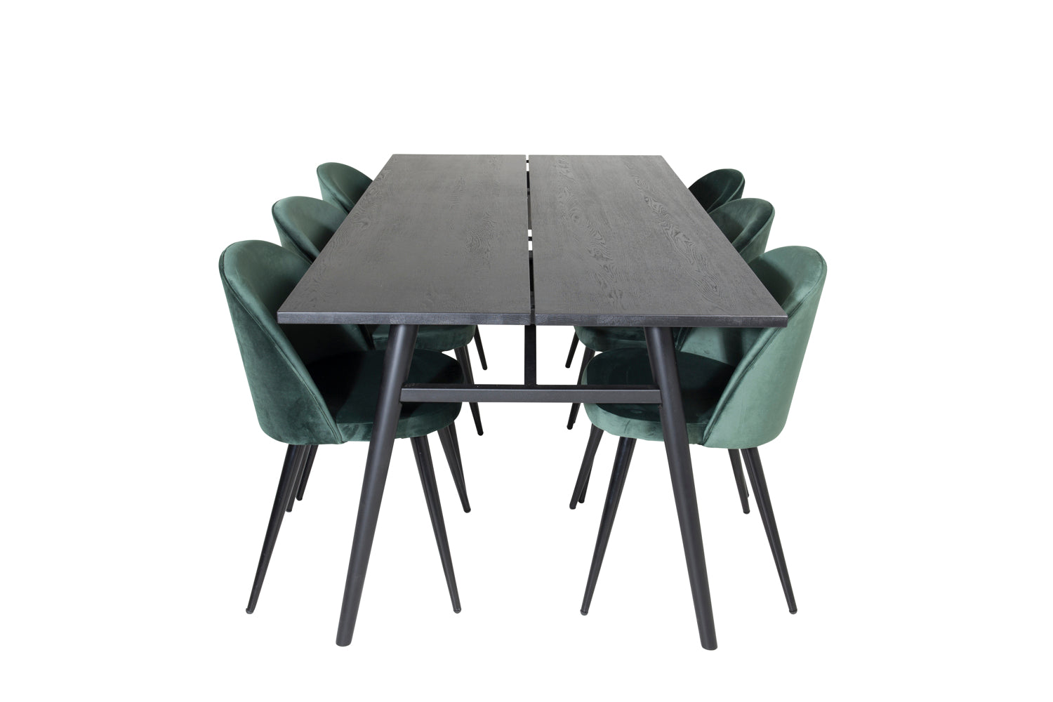 VELVET Matbord 195x95 + 6 stolar-Venture Home-peaceofhome.se