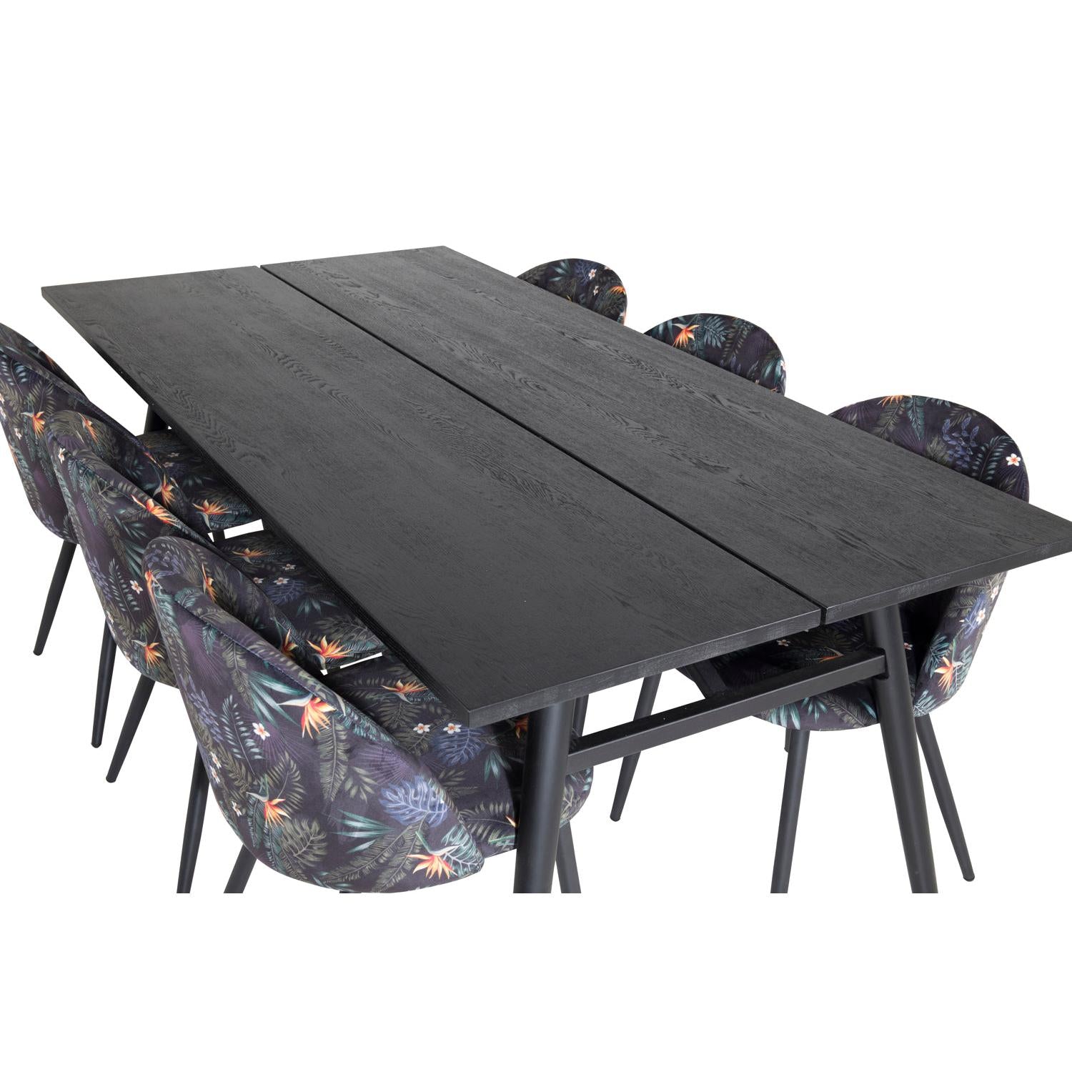VELVET SLEEK Matbord 195x95 + 6 stolar-Venture Home-peaceofhome.se
