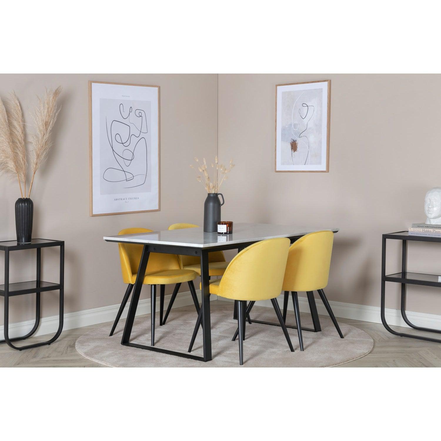 Velvet Matstol-Chair-Venture Home-peaceofhome.se