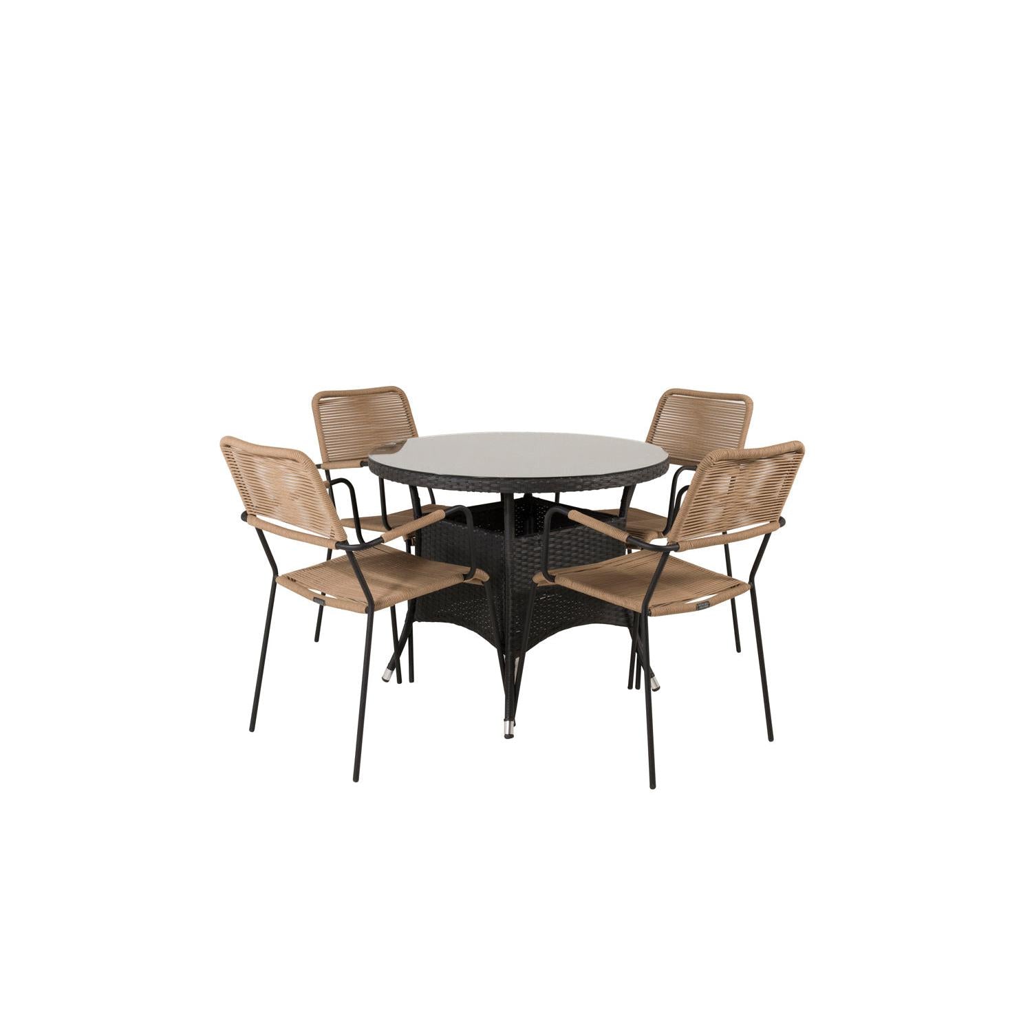 Volta Rund Matgrupp-Table Set-Venture Home-peaceofhome.se