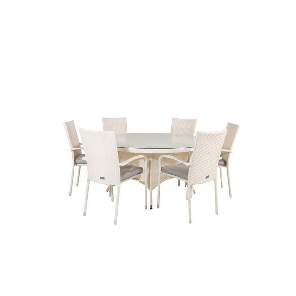 Volta Rund Matgrupp-Table Set-Venture Home-peaceofhome.se