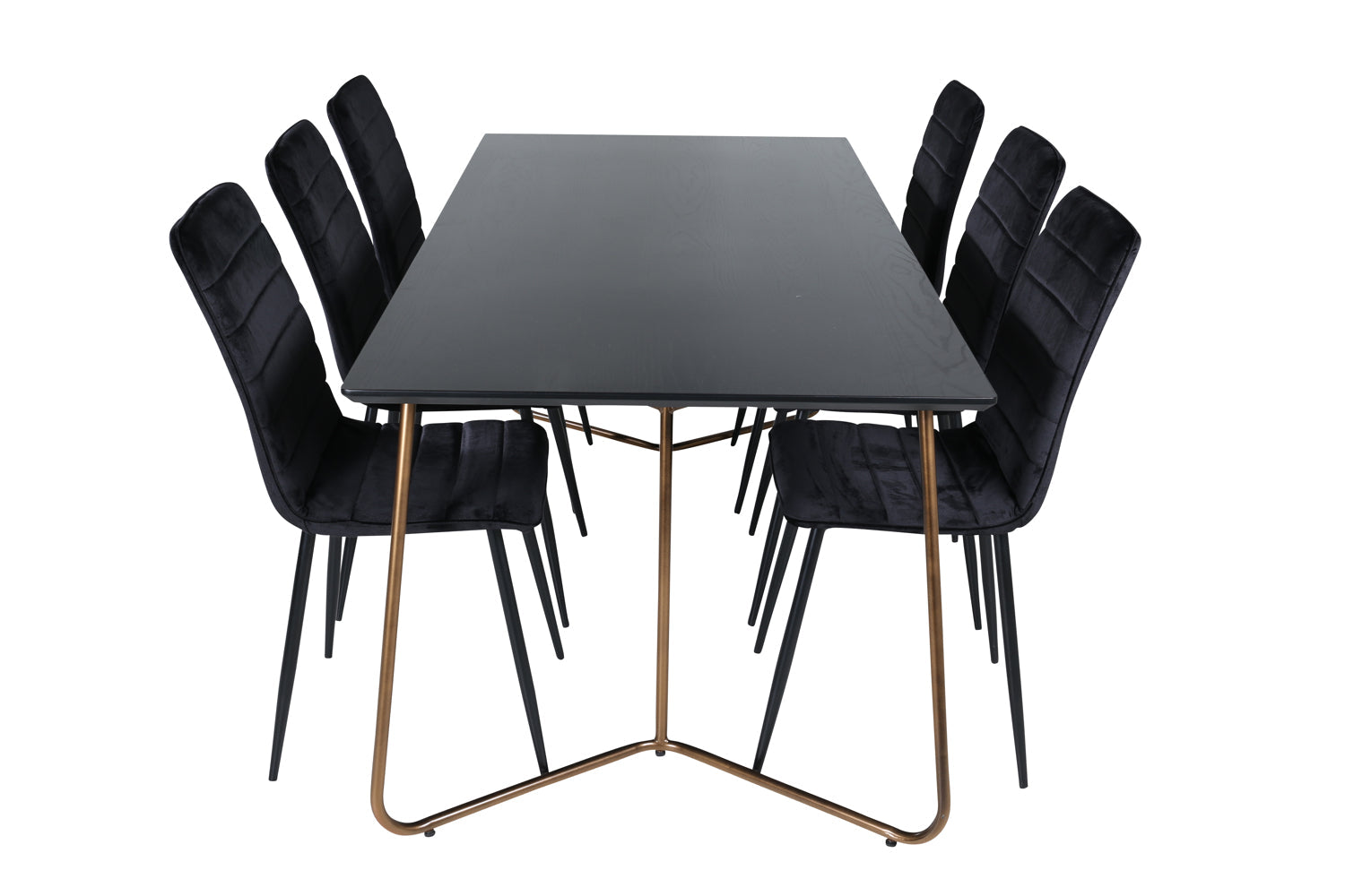 WINDU PETRA Matbord 190x90 + 6 stolar-Venture Home-peaceofhome.se